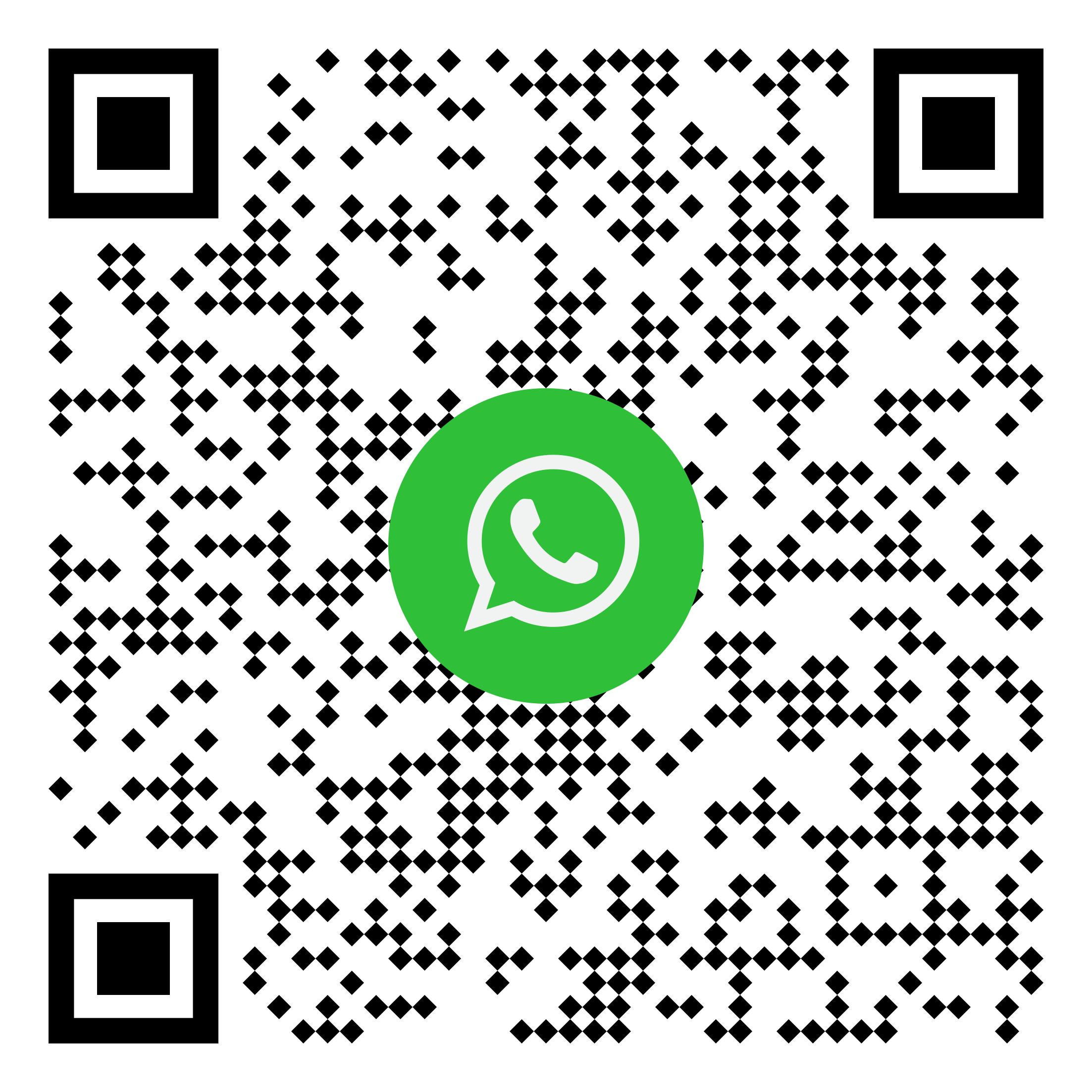 qr-code di accesso al canale whatsapp di Fondazione Leonardo