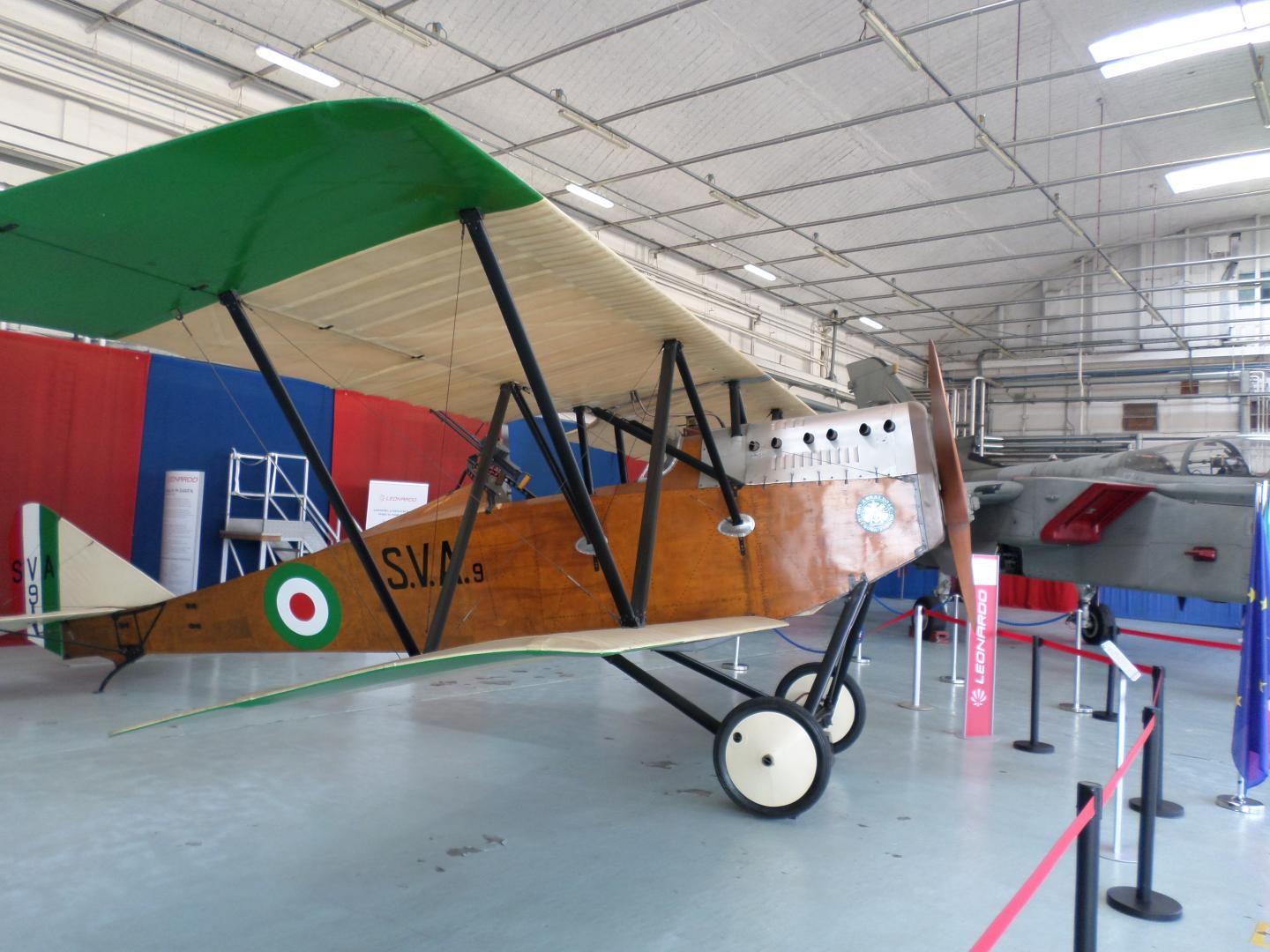 SVA al Museo dell'Industria Aeronautica Leonardo Velivoli