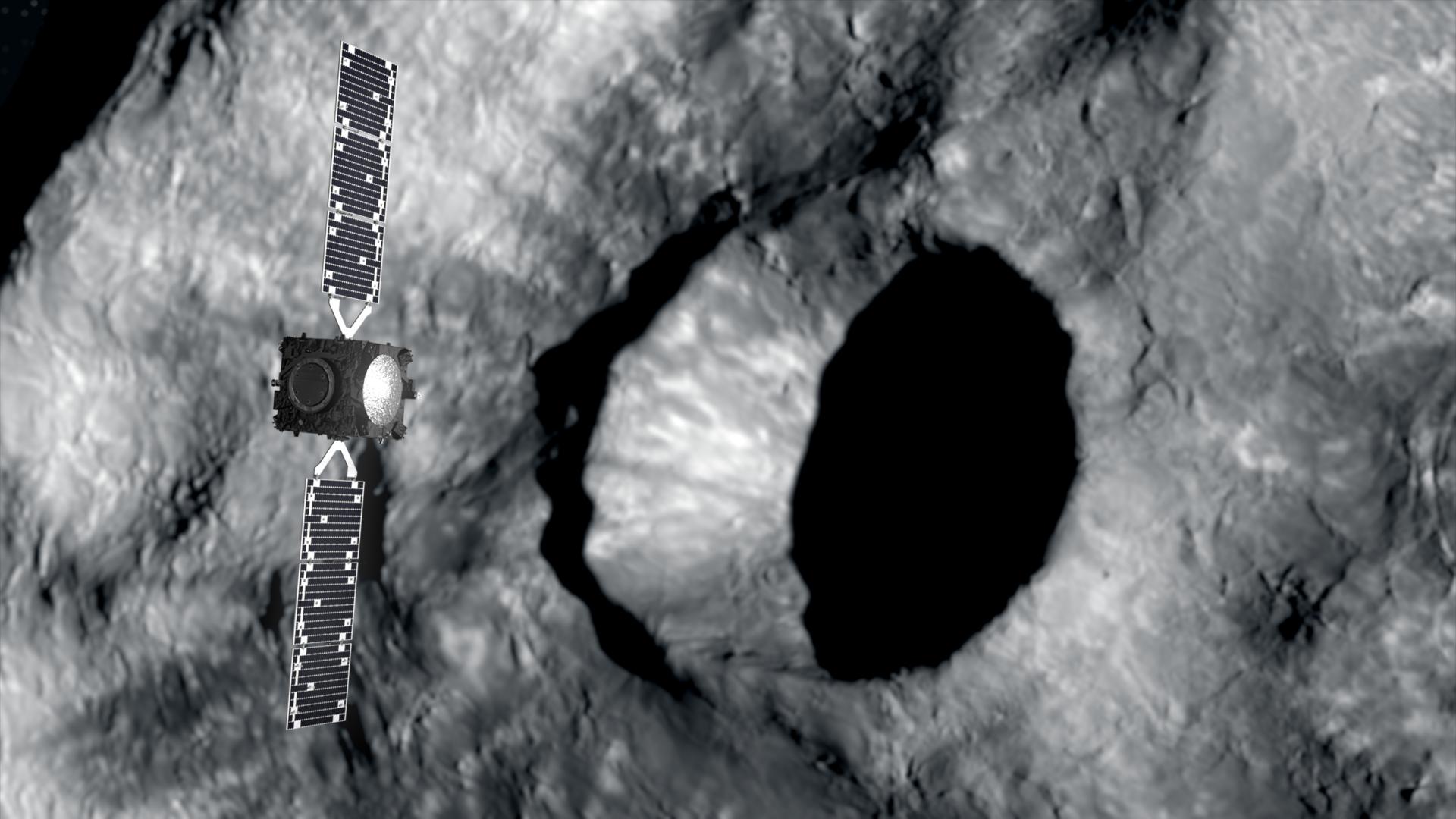 missione spaziale sorvola asteroide e scatta foto